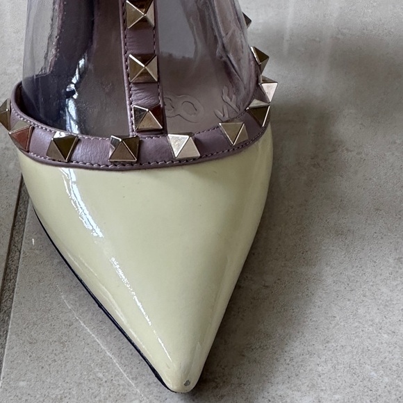 Valentino Rockstud Ankle Strap Pump Size 38 (7.5 fitting) - Picture 9 of 15